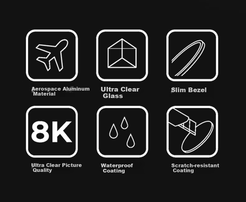 Фильтр K&F CONCEPT CPL для экшн-камер DJI Action 4/5 Pro, поляризационный, ND8&PL, ND16&PL, ND32&PL, ND64&PL, 40мм