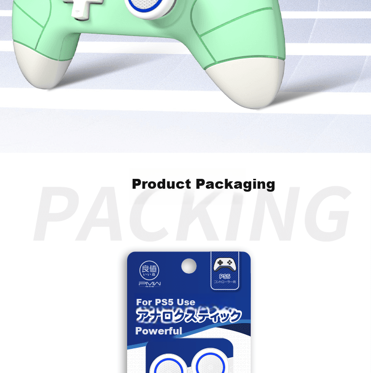 Силиконовые накладки на джойстики IINE для контроллеров PS5/Switch Pro, Xbox/PS4, противоскользящие, защищающие от пота