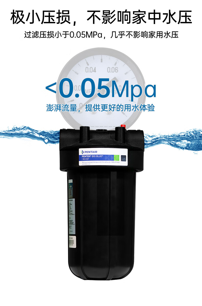 Фильтр для воды Everpure SL-BB, под мойку, 10 дюймов, большой черный