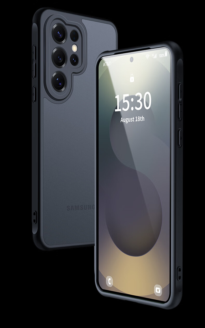 Чехол NEYAA для Samsung S25 Ultra, противоударный, ультратонкий, полупрозрачный, матовый силикон, мягкие края, защита линз, простой дизайн