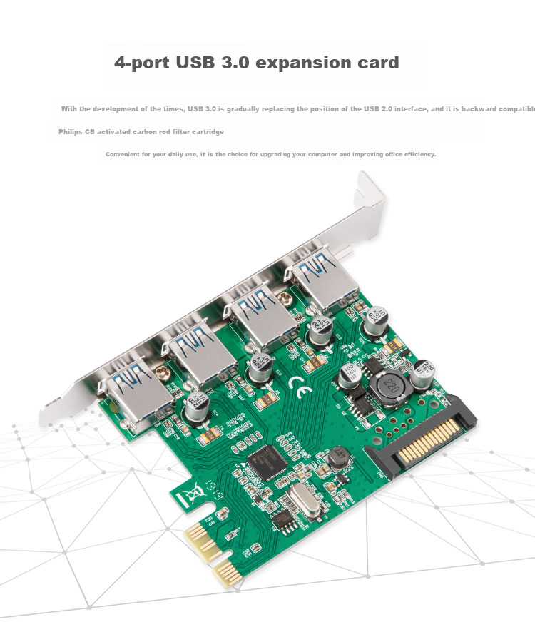 Плата расширения USB 3.0