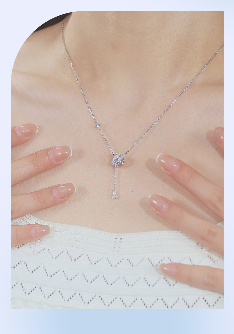 Серебряное колье Kadiro