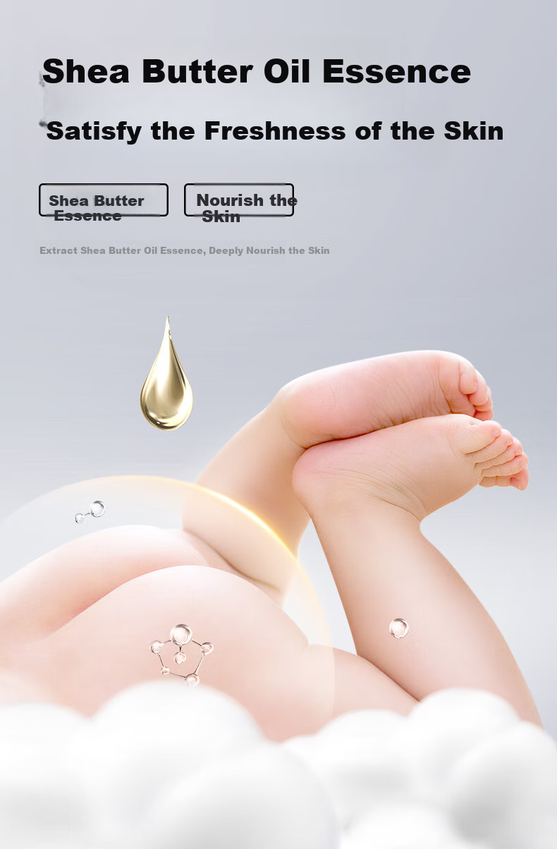 Подгузники Bibaobei Big Fish & Begonia Pro Mini, размер XXL, 15 шт., ультратонкие и дышащие, комфортная посадка без стеснения