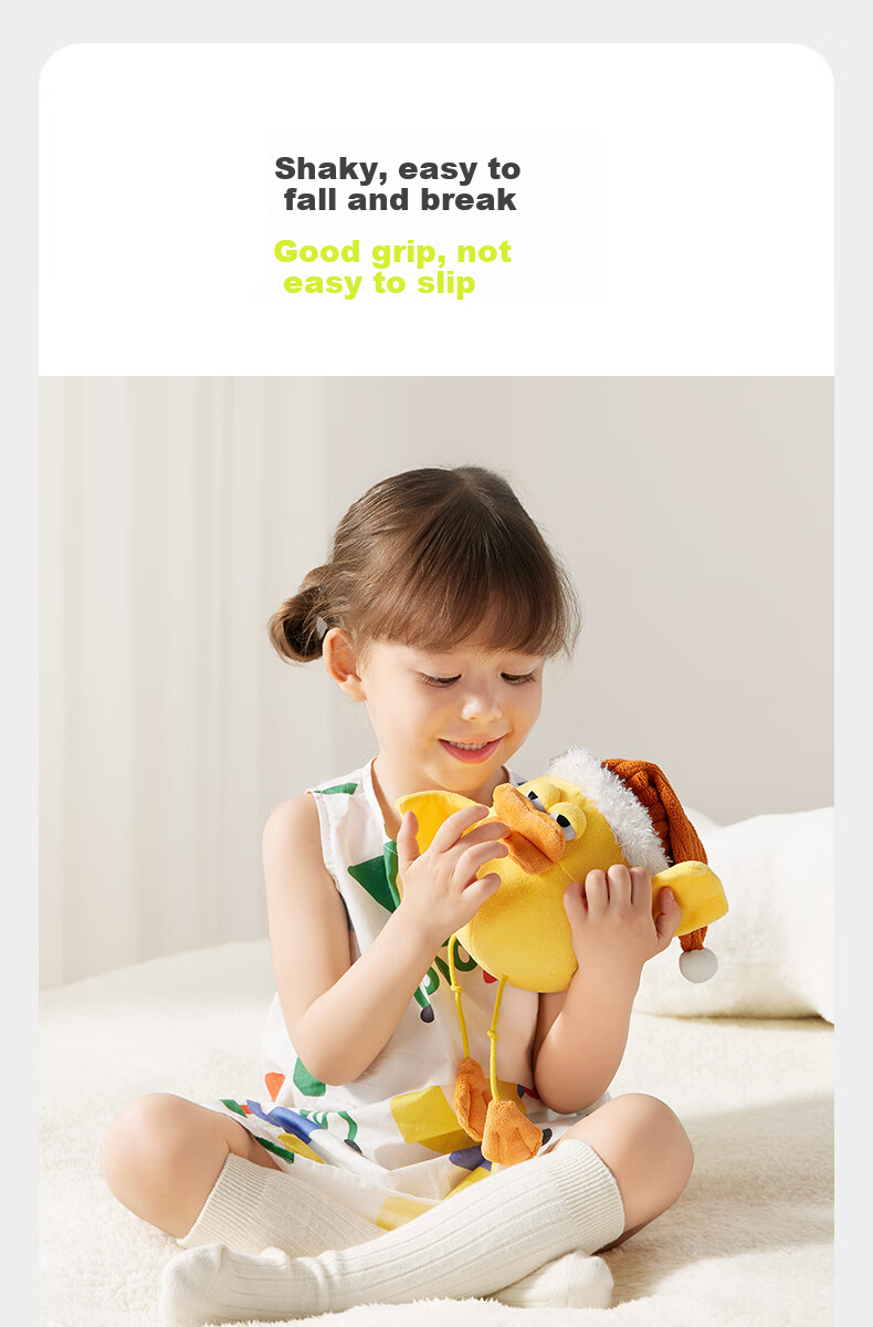 Мягкая игрушка Babycare BCTOYS Электрический Плюшевый Прыгающий Мяч, Игрушка для обучения языку младенцев, Повторяющая игрушка, для младенцев от 0 до 1 года - Вест-Хайленд