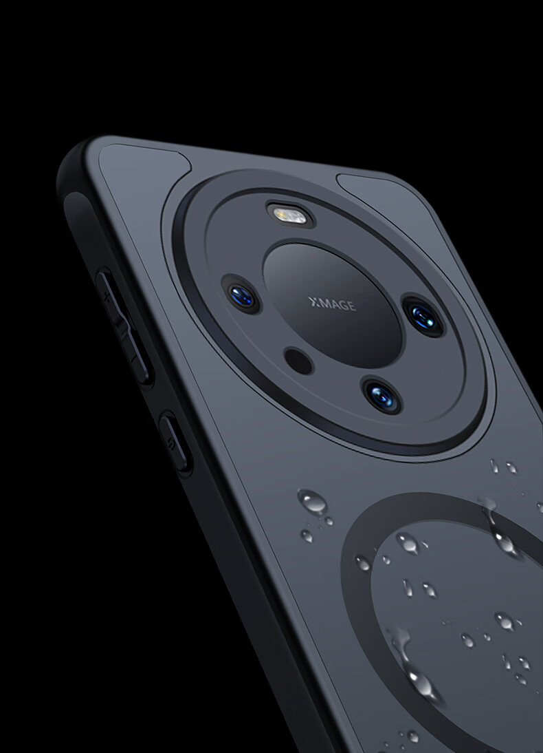 Защитный чехол NEYAA для Huawei Mate60, ультратонкий, с полной защитой объектива, с магнитной зарядкой MagSafe, полупрозрачный, матовый, противоударный, простой дизайн
