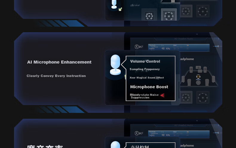 Игровые наушники с микрофоном