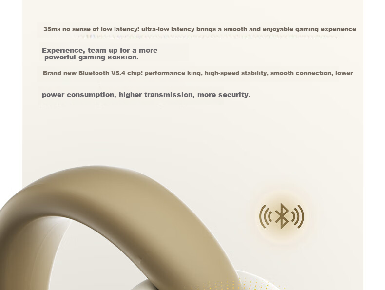 Беспроводные наушники IKF Pet Clip True Wireless Bluetooth, с костной проводимостью, Hi-Fi звук, долгая батарея, для спорта и студентов, совместимы с Xiaomi и Huawei, цвет "Облачный камень" (белый)