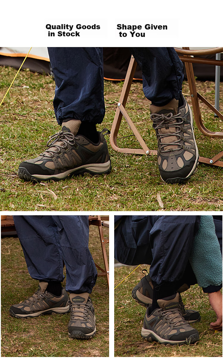 Merrell ACCENTOR GTX Classic Low-Top Женские водонепроницаемые дышащие нескользящие износостойкие треккинговые ботинки