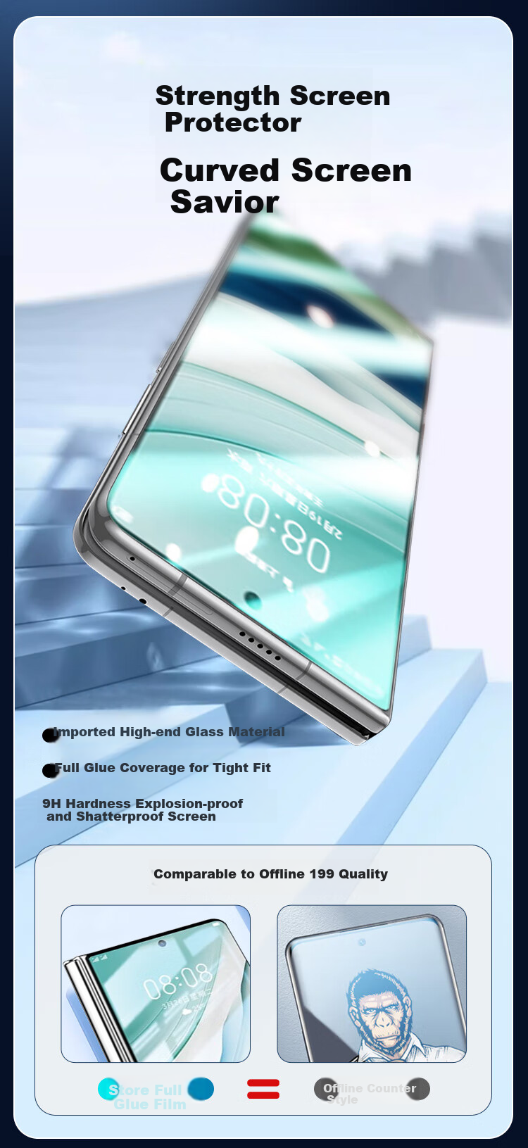Защитное стекло для экрана KOOLIFE для Huawei Mate X5, совместимое с Mate X5/X3/Collector's Edition, полноадгезивное закаленное стекло, высокая четкость, покрытие на весь экран, защита от разбития, защита от отпечатков пальцев, защитная пленка для внешнего экрана