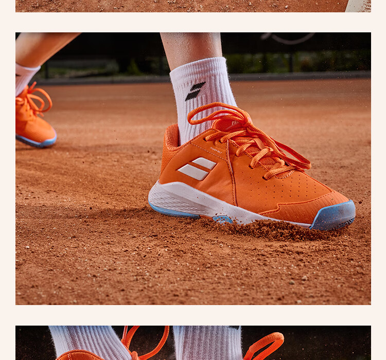 Детские теннисные кроссовки Babolat PROPULSE JR 3 AC, синие, размер 36