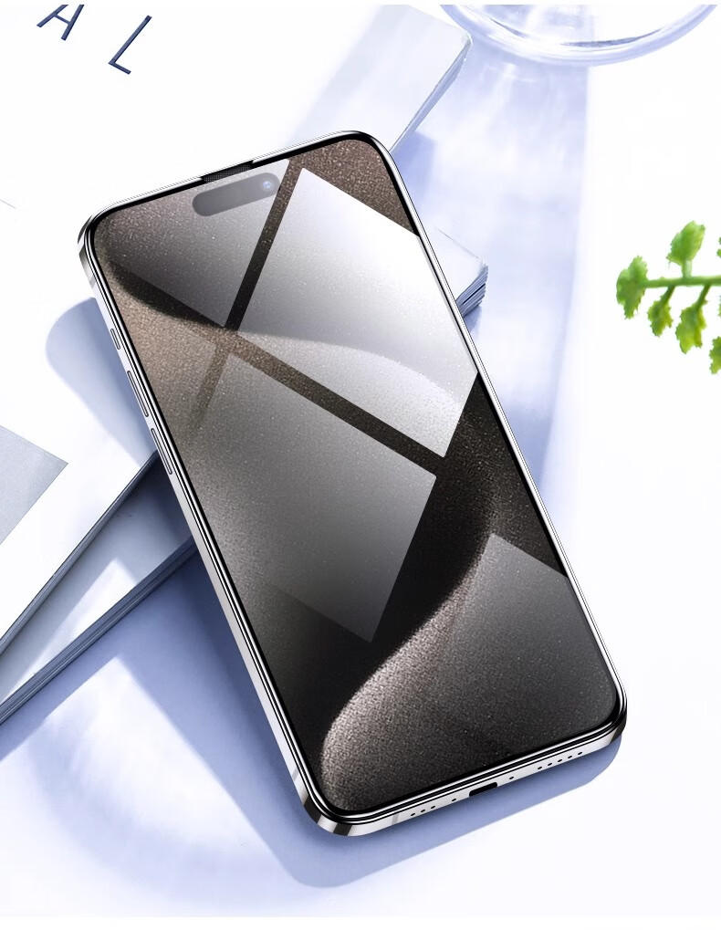 Защитное стекло Smorss для Apple iPhone 15 Pro Max, ультратонкое, полное покрытие экрана, защита от отпечатков пальцев и падений