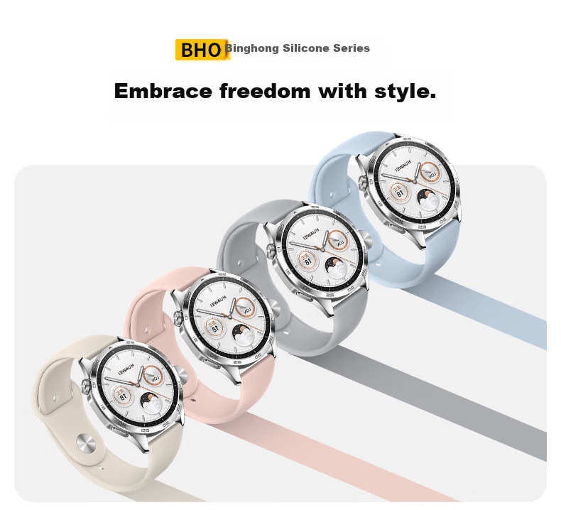 Ремешок для Huawei Watch 5/GT5 Pro/GT3/GT2/GT3 Pro 20мм Белый