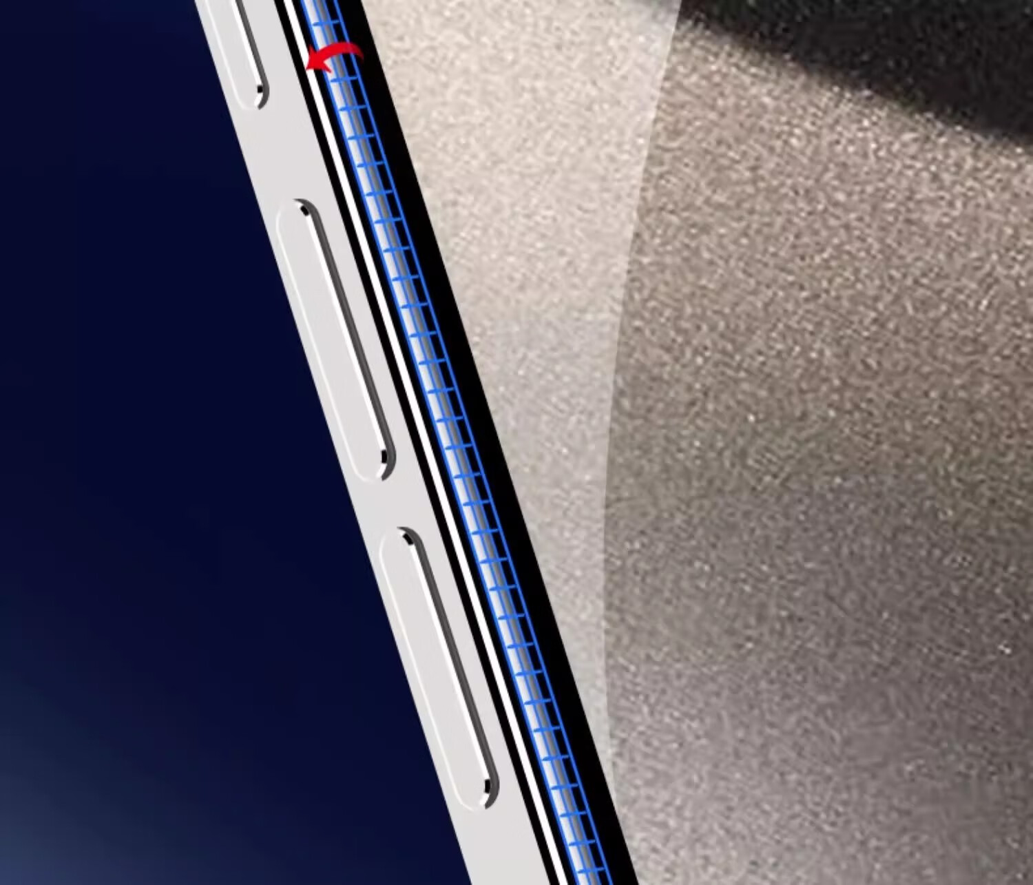 Защитное стекло Smorss для Apple iPhone 15 Pro Max, ультратонкое, полное покрытие экрана, защита от отпечатков пальцев и падений
