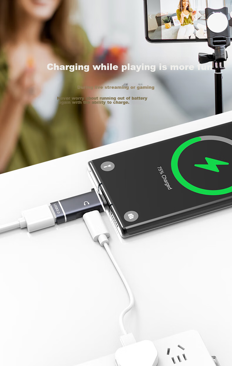 Переходник WANJEED Type-C на USB 3.0, OTG конвертер для Android, Huawei, Xiaomi, планшетов, U-дисков, клавиатур, мышей, автомобильных зарядных устройств, музыкальных плееров, кард-ридеров