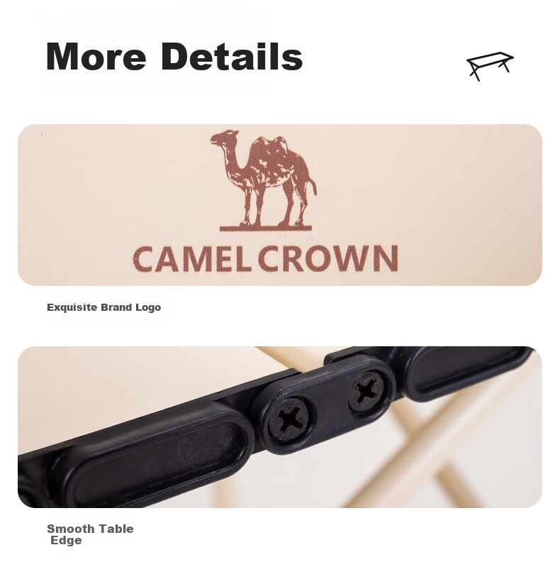 CAMEL Складной уличный стол для пикника из алюминиевого сплава, 173SL03012