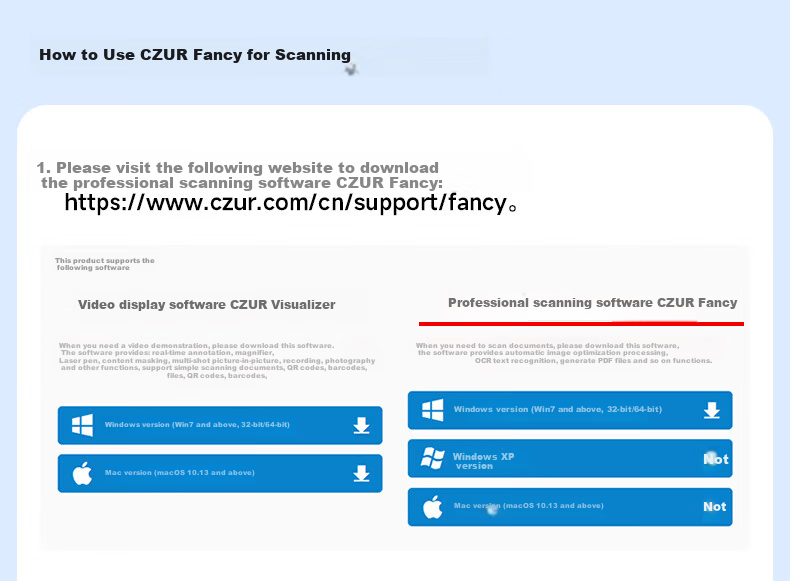 Сканер CZUR Fancy