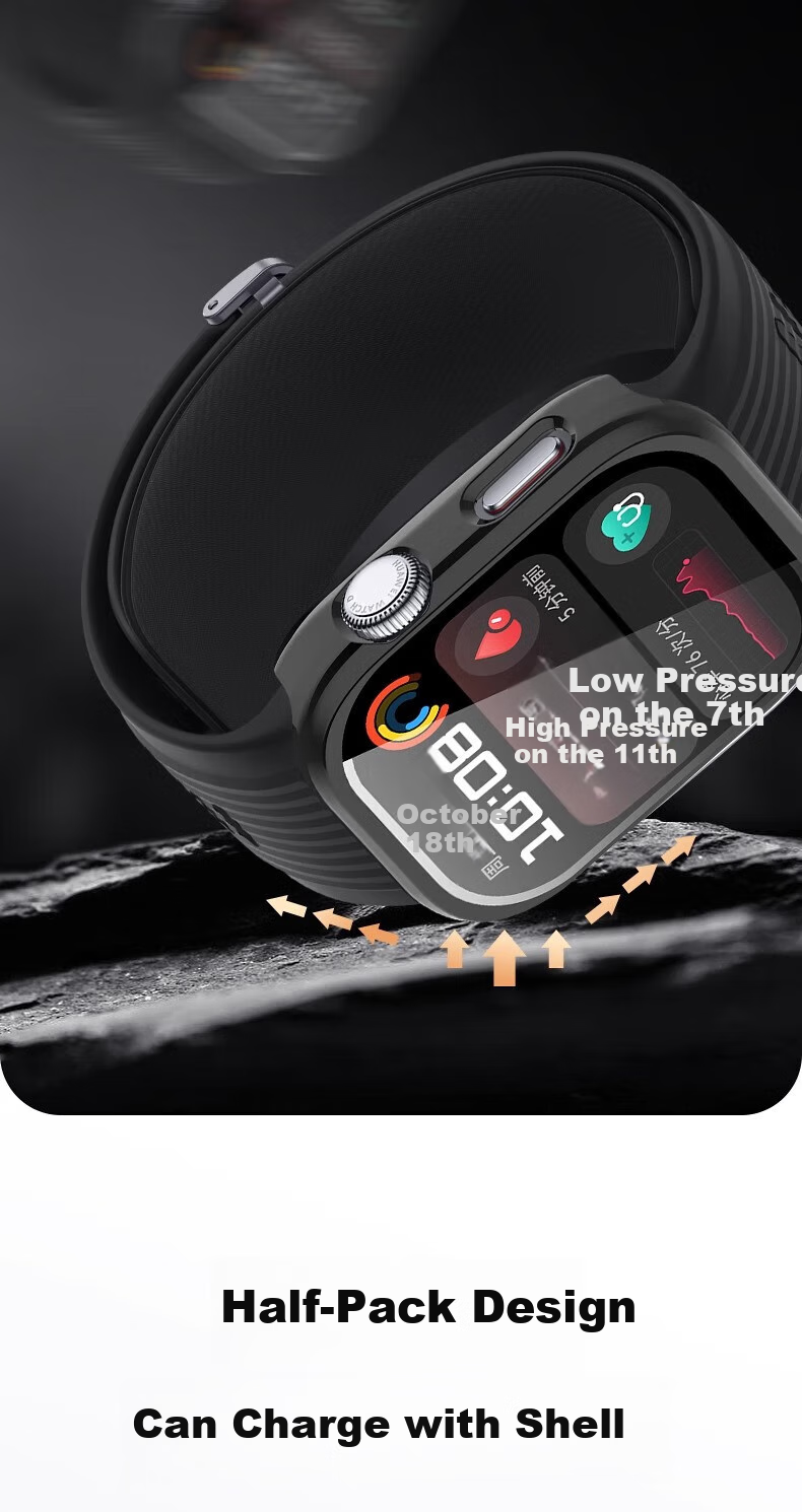 Защитный чехол-пленка для Huawei WATCH D2, прозрачный, противоударный, противоскользящий, защита экрана