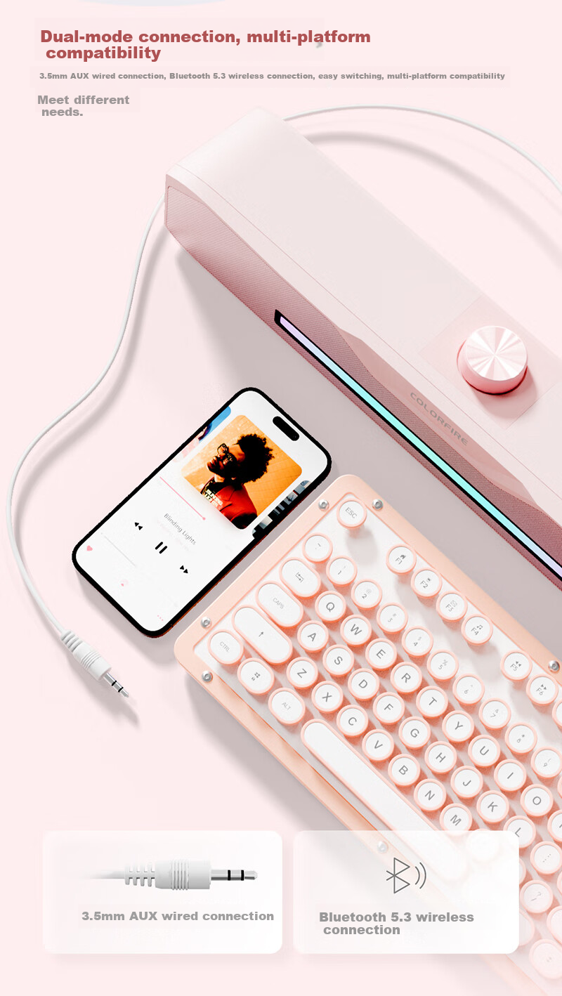 Компьютерная колонка COLORFIRE