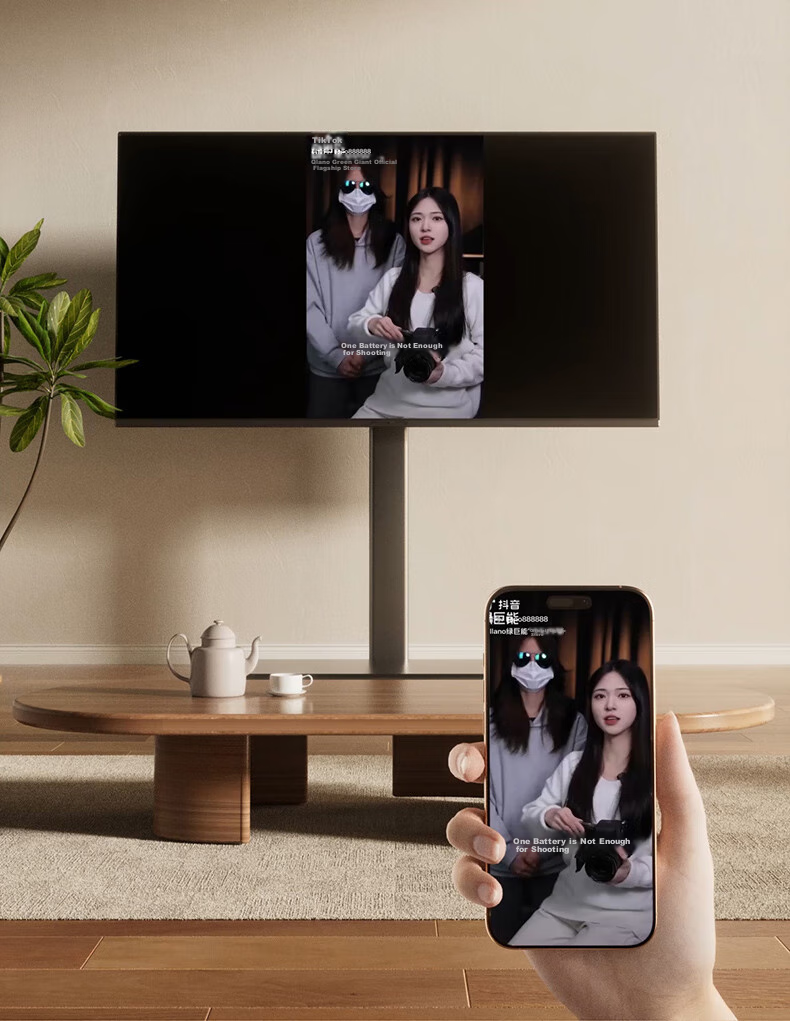 Беспроводное устройство передачи изображения Llano S450, 4K HD, HDMI, для телефонов Apple/Huawei, компьютеров, ноутбуков, подключение к ТВ, мониторам, проекторам