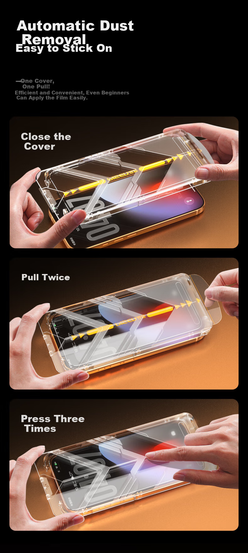 Защитное стекло для iPhone 17 Pro Max