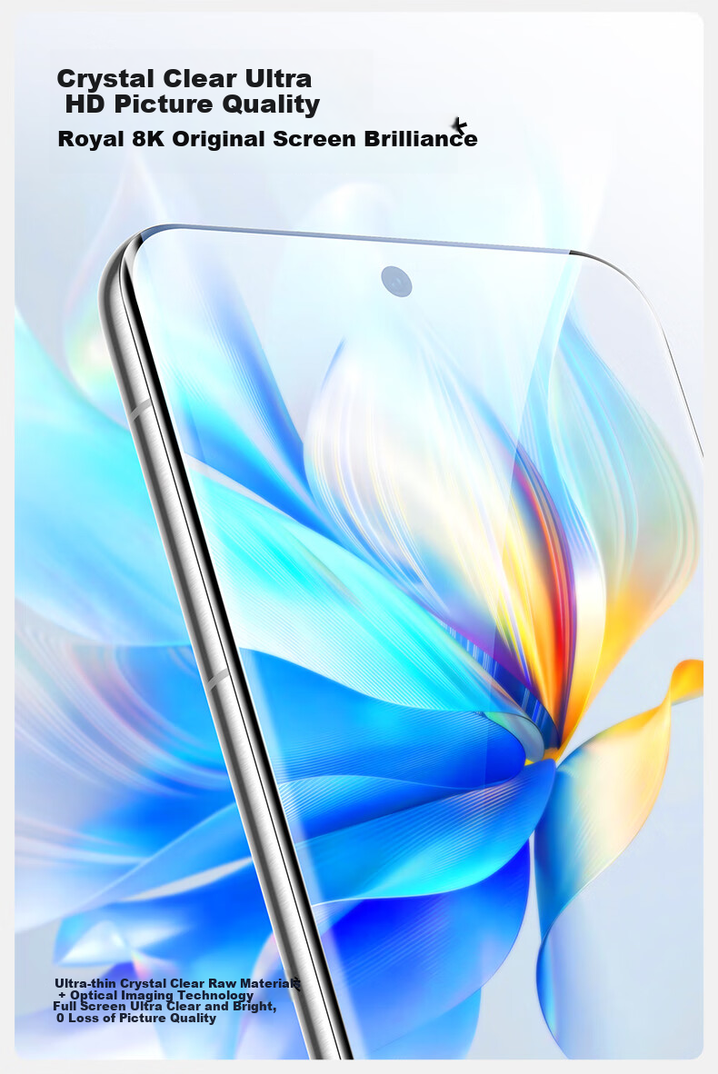 Защитная пленка Shanmo для Huawei Pura 80 Pro/Pro+/Ultra, полноразмерное мягкое покрытие, HD Clear, защита от отпечатков пальцев, противоударная, 2 шт.