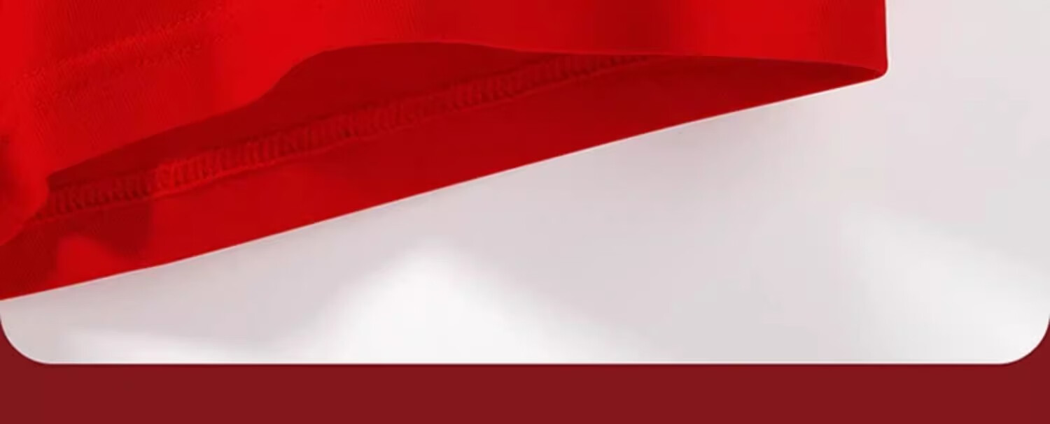 Мужские трусы MiiOW, боксеры из 95% хлопка и 5% спандекса, красные, размер 4XL