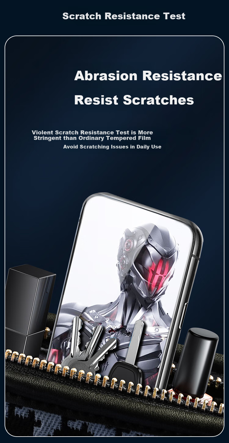 Защитное стекло KOOLIFE для Nubia Red Magic 8 Pro/8 Pro+/8S Pro, полноэкранная игровая пленка, HD противоударное стекло