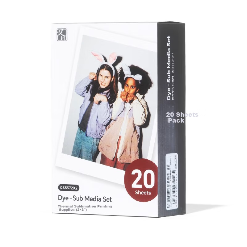 Фотоаппарат моментальной печати HPRT Z5/Z5S с пленкой на 20 листов, термосублимационная фотобумага, AR динамическая фотопленка с ламинированным покрытием, встроенная лента расходных материалов, портативный фотопринтер