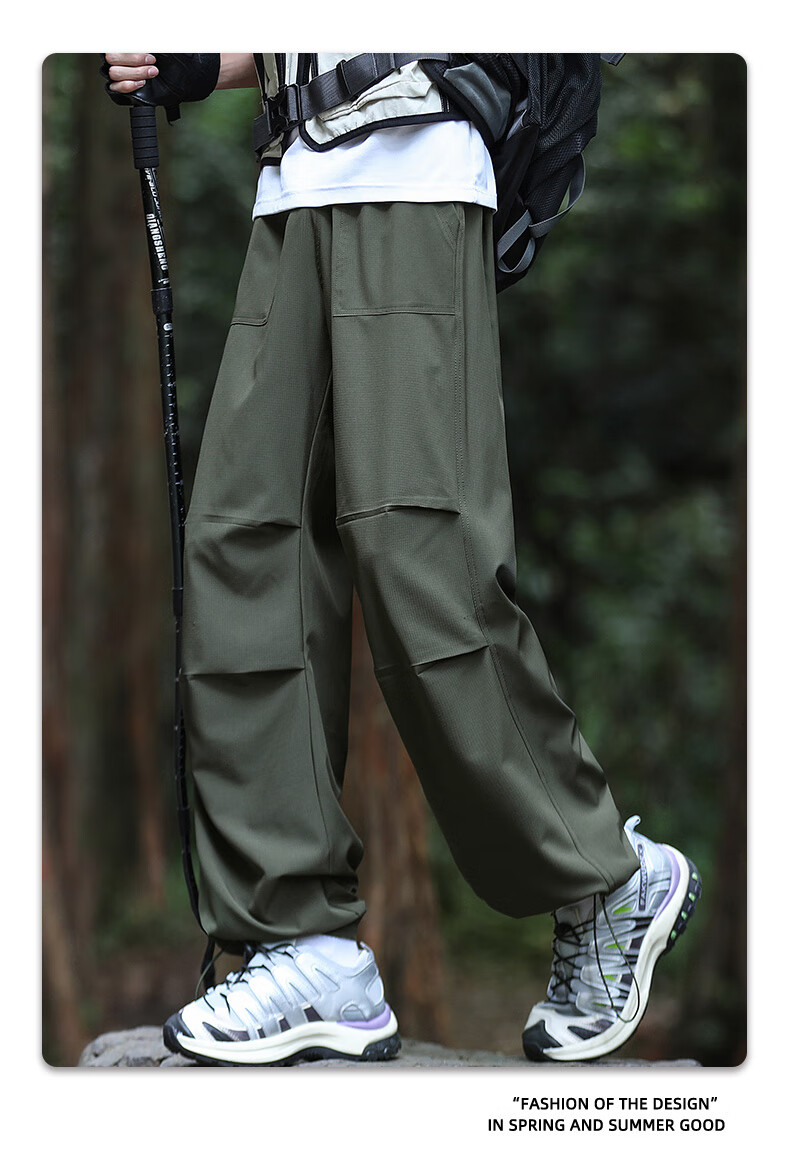 Мужские штаны POUM American-Style Outdoor Hiking Pants, Осень-Зима, тактические карго штаны, 8398 Темно-серый S