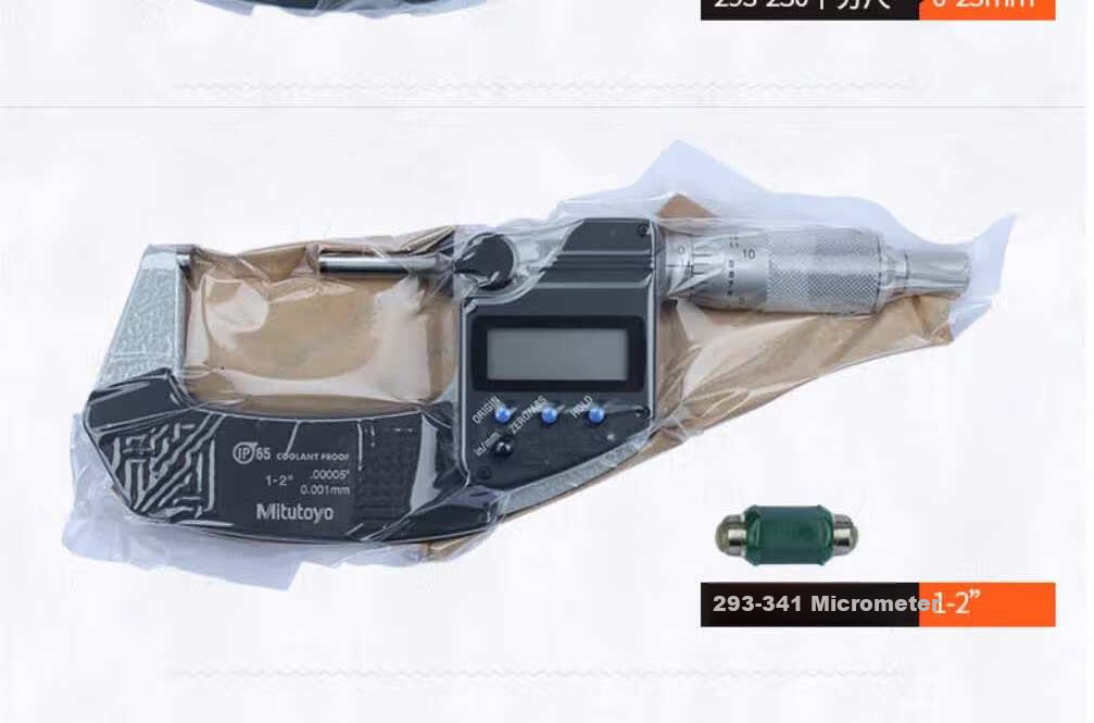 Цифровой штангенциркуль Mitutoyo 293-240, IP65, 0-25 мм, метрический, высокоточный, импортный