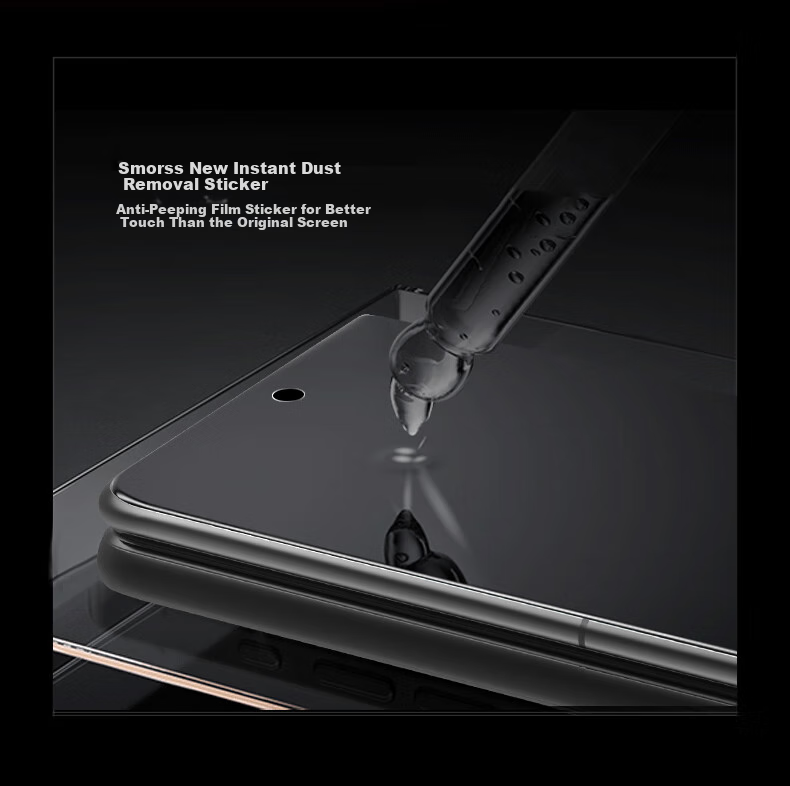 Защитная пленка Smorss для Vivo X Fold5, противоударная, с защитой приватности, антибликовая, EPU, прозрачная