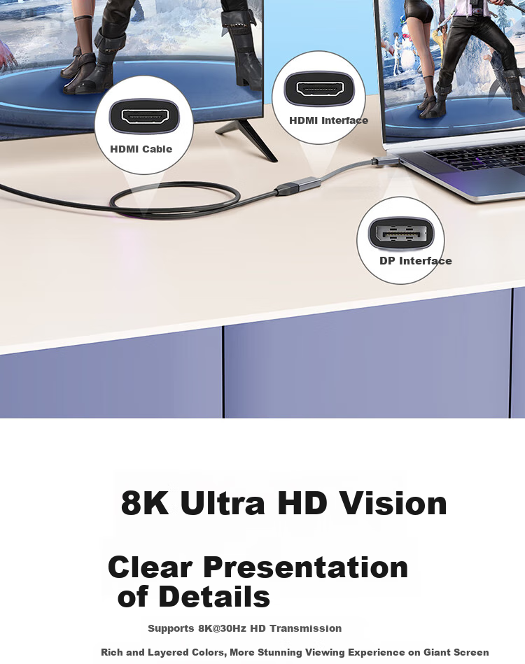 Переходник DP to HDMI
