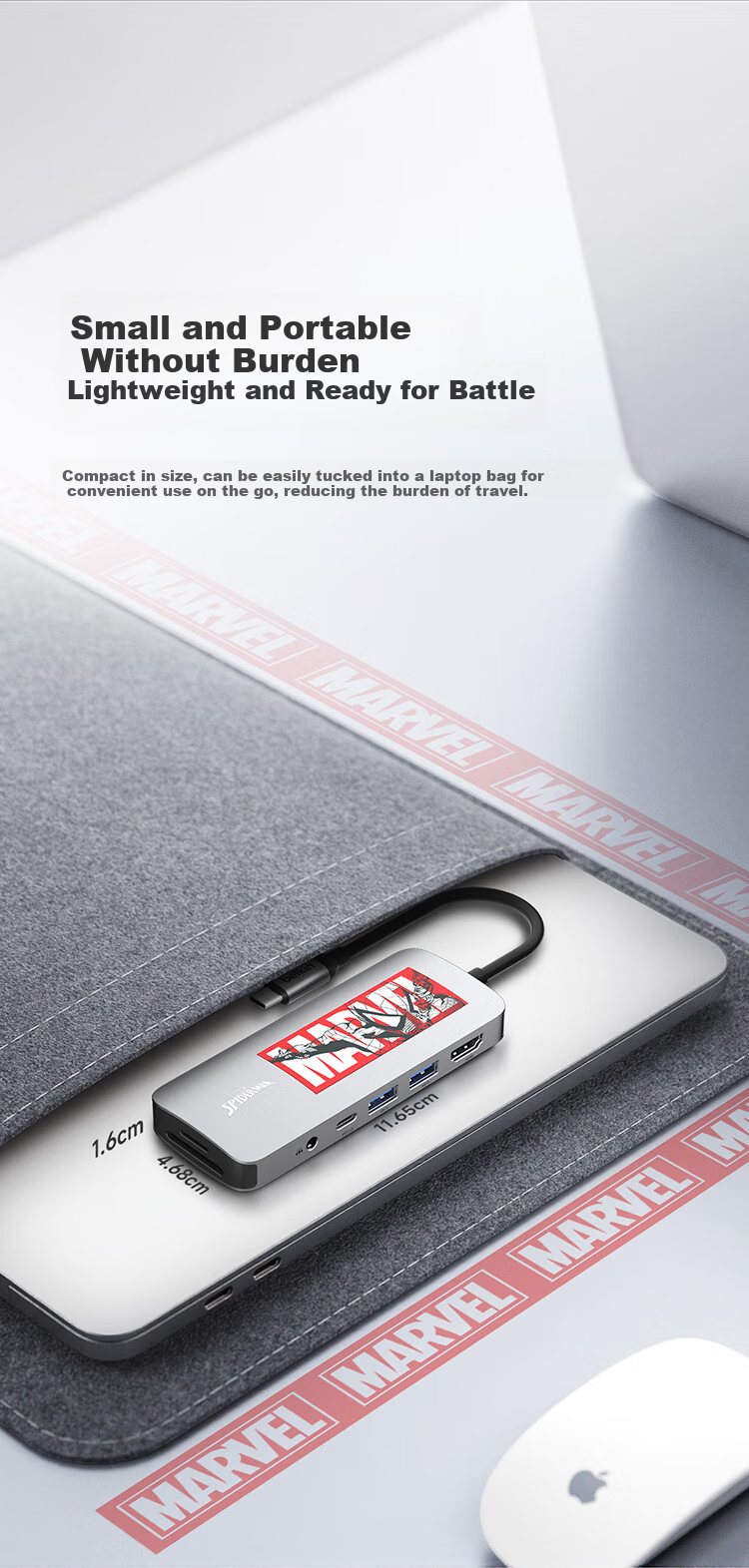 Многофункциональный USB-C хаб Belkin, 7-в-1, для iPad и Apple компьютеров, с PD 100W, HDMI, кардридером