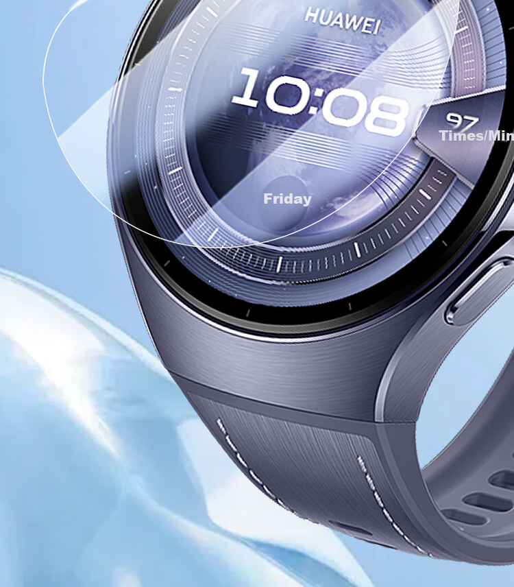 Защитная пленка ESCAPE для Huawei Watch 5, гидрогелевая, полноэкранная, HD Clear, противоударная, защищенная от отпечатков пальцев, 46 мм, 2 шт.