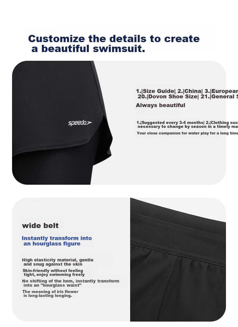 Женский купальник Speedo с длинным рукавом