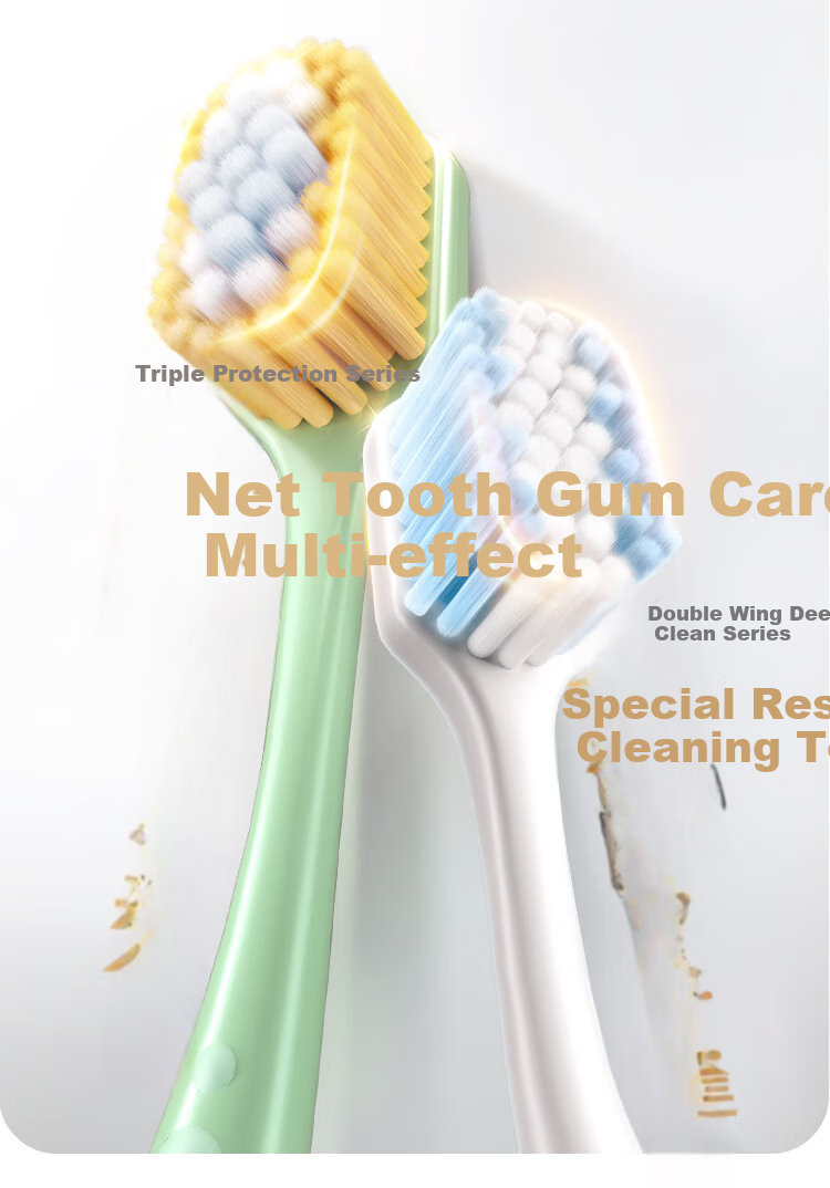 Зубная щетка Colgate Wide Thin Soft Bristle, 2 шт., для чувствительных десен, случайный цвет