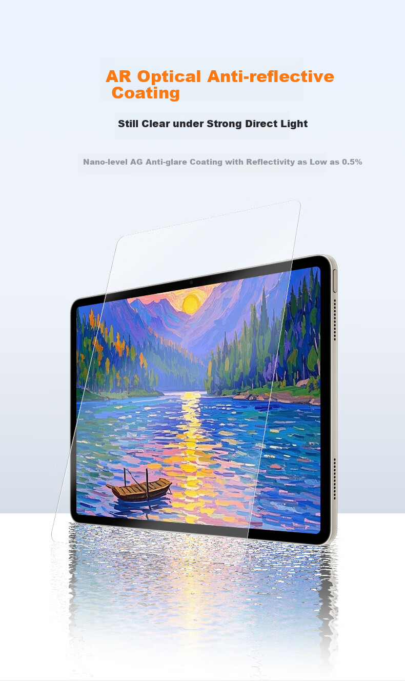 Защитная пленка Mofawu для iPad Air 6/7 11 дюймов, матовая, антибликовая, антибликовая, для письма