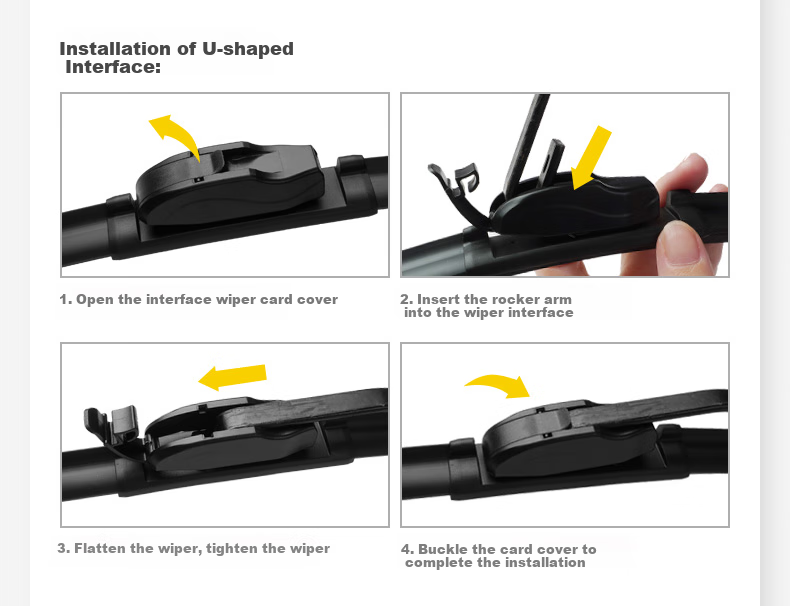 Комплект дворников Goodyear для Nissan Qashqai 2008-2015, 24/16 дюймов, бескаркасные, резиновые