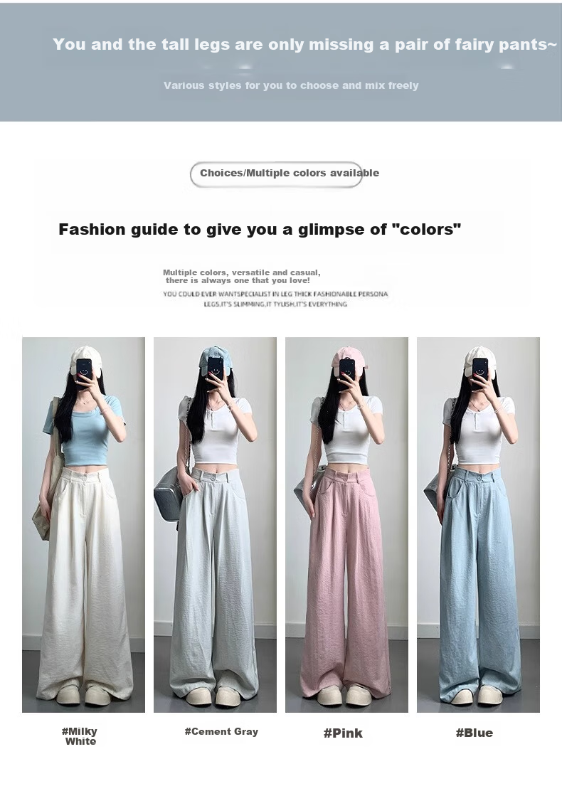 Женские брюки LangSha, модель "Milk Puff Suit Pants", осень 2025, новинка, с высокой талией, зауженные, драпированные, повседневные, свободные, универсальные, широкие брюки в стиле Ямамото