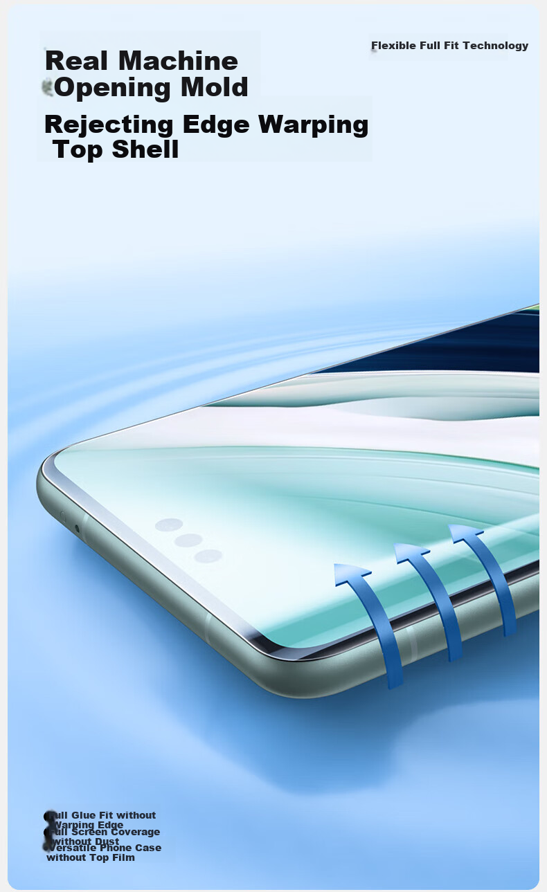 Защитная пленка для экрана Huawei Mate60 Pro/Mate60 Pro+/RS, гидрогелевая, противоударная, отпечатки пальцев, полное покрытие, 2 шт.