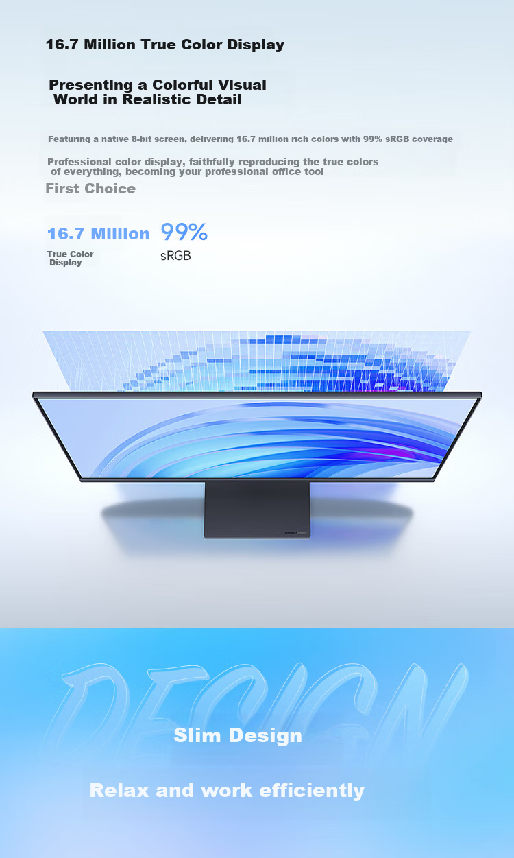 Монитор MI Redmi 23.8 дюйма, IPS, 100 Гц, 1920x1080