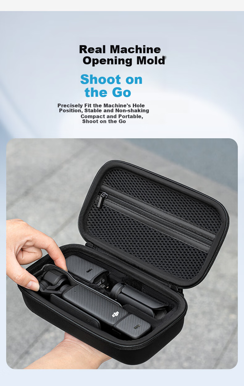 Защитный чехол YOUFES для камеры DJI Pocket 3, портативный, ударопрочный, водостойкий