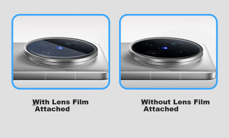 Защитная пленка для камеры Lanxingxiansheng для VIVO X200 Ultra, противоударная, противоцарапийная, закаленное стекло, 99% светопропускания