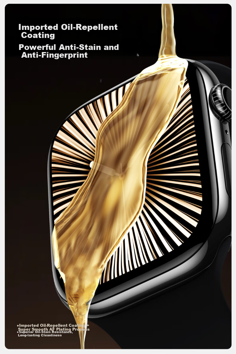 Защитная пленка для экрана Shanmo для Apple Watch Series 11, 46 мм, противоударная, износостойкая, с пылезащитной камерой