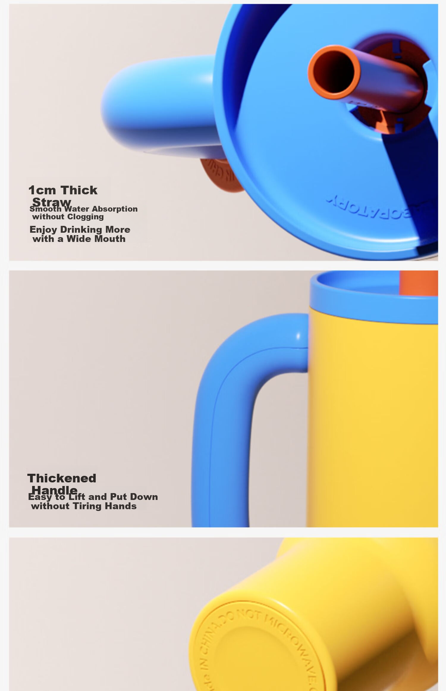 Термокружка Chakolab Office Straw Ice King, большая емкость, сохраняющая холод, из нержавеющей стали, для женщин, для автомобиля, 1100 мл, Розовый снежный шар