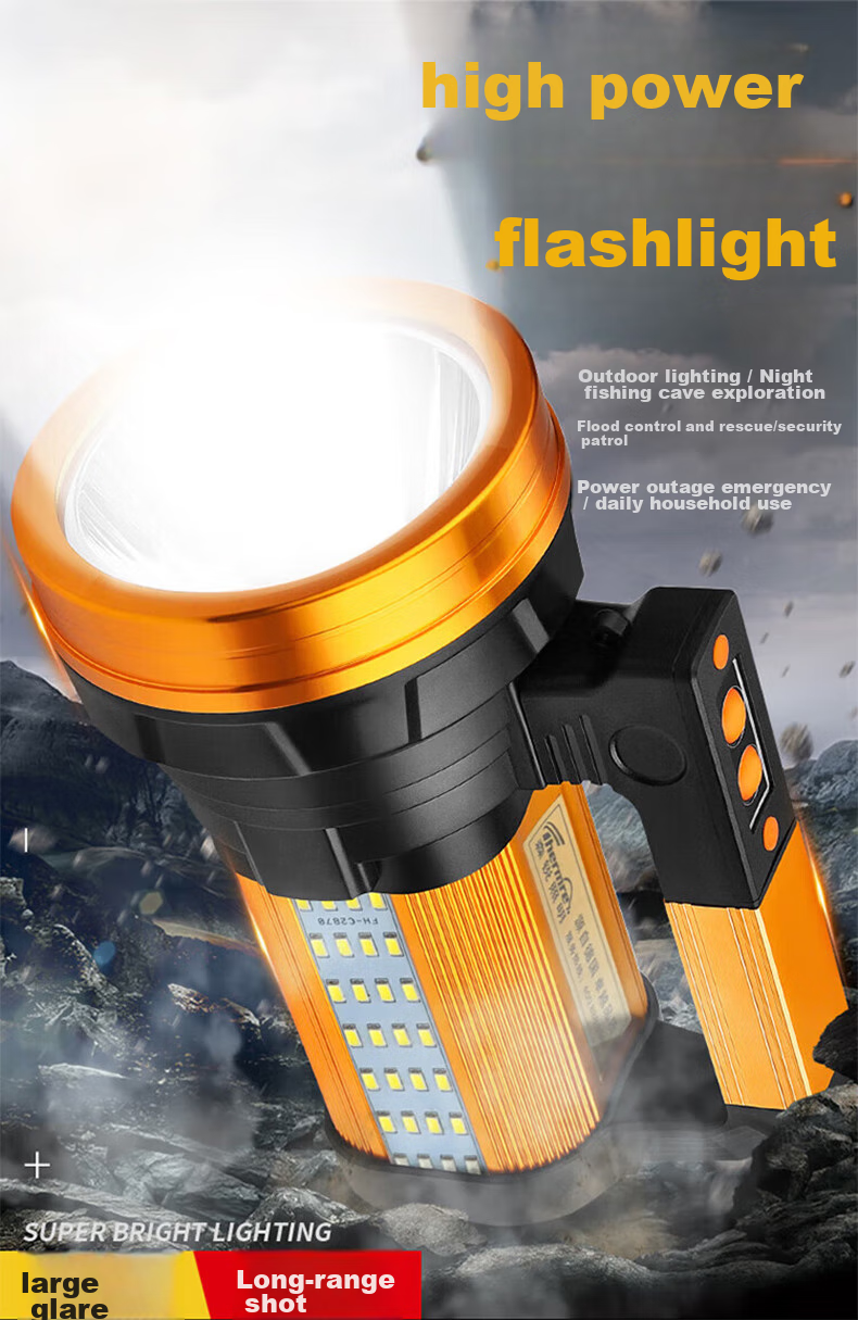 Мощный светодиодный фонарь THERM A REST, уличный, для дома, портативный, с длительным временем работы, специально разработан для пожилых людей, 9410