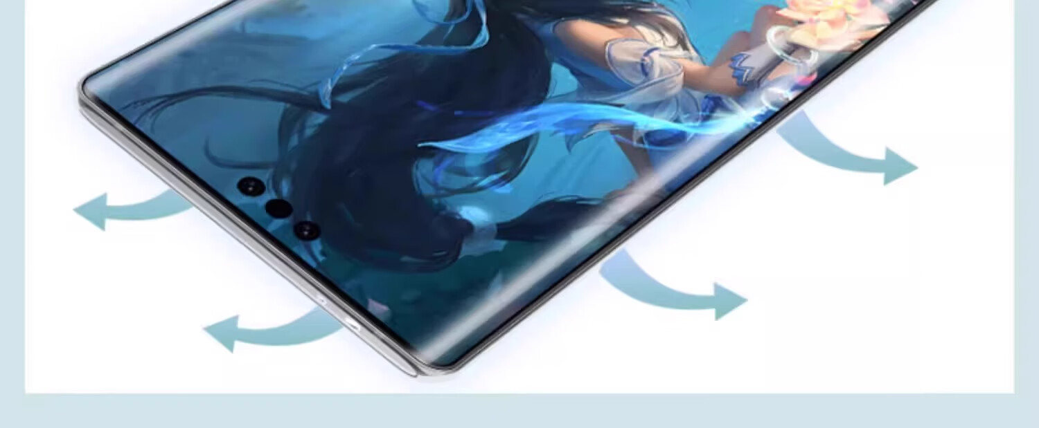 DIVI Чехол для Huawei Mate60 Pro, Ультратонкий, Матовый, Полупрозрачный, Защита от падений, Белый