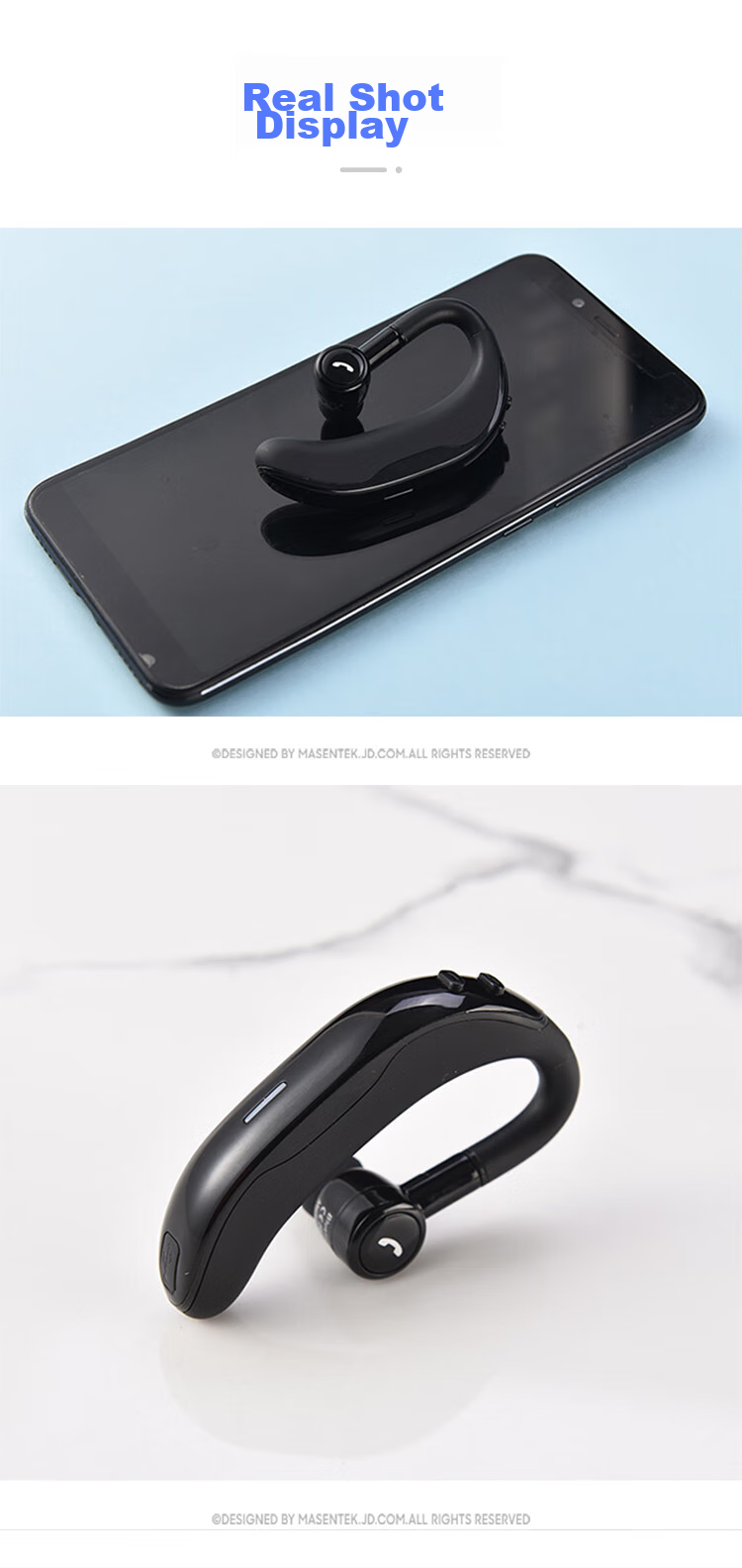 Беспроводные наушники Masentek F601