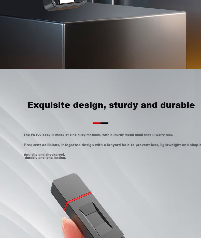 USB-накопитель с защитой отпечатков пальцев