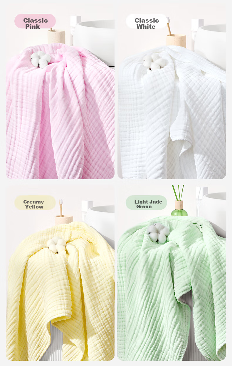 Полотенце банное PurCotton, 100% хлопок, быстросохнущее, 6-слойное, 80x140 см, кремово-желтое